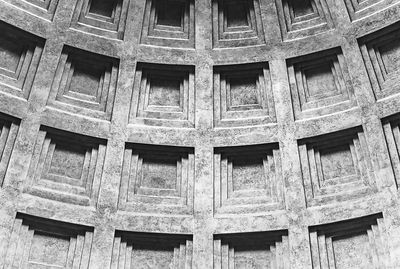 Full frame shot of ceiling in pantheon