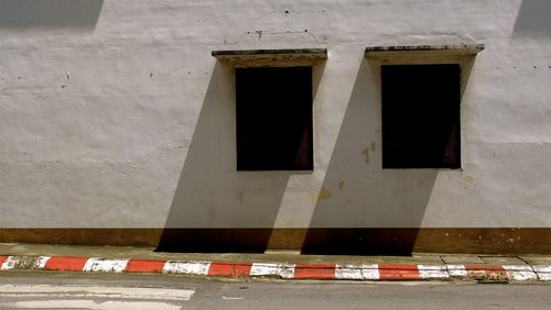 Windows on building