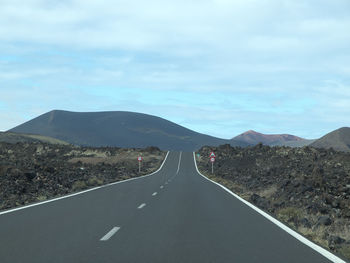 The island of lanzarote