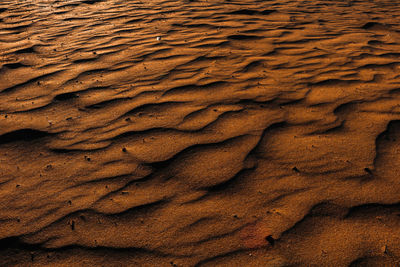 Full frame shot of sand