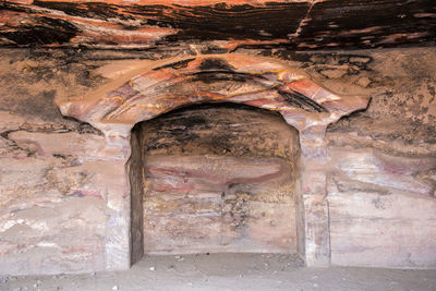 Low angle view of old church