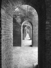 Corridor of old building