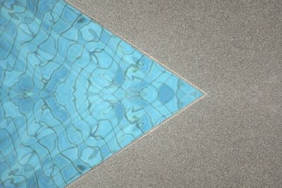 High angle view of swimming pool