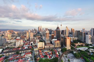 Kuala lumpur cityscape view