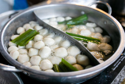 Close-up of food in container