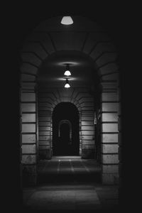 Corridor of building