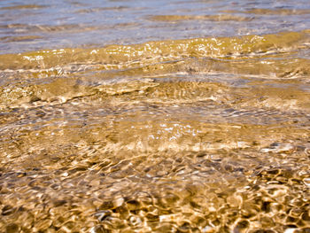 Full frame shot of rippled water