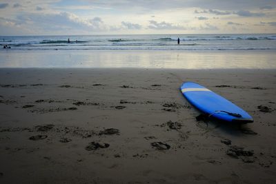 Scenic view of beach