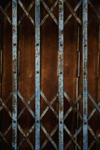 Full frame shot of rusty metal