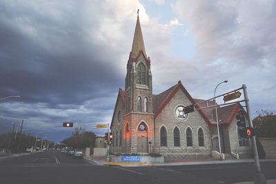 View of church against sky