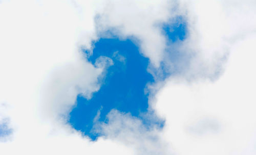 Low angle view of cloudscape