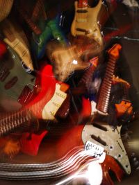 Close-up of guitar