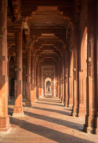 Interior of historic building