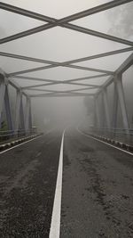 Foggy bridge