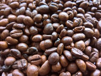 Full frame shot of coffee beans