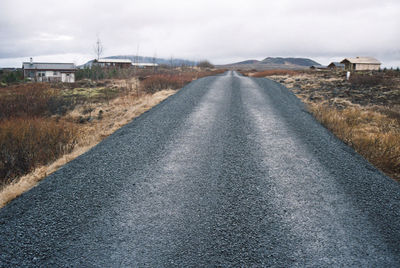 Road passing through tunnel