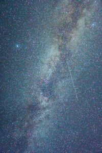 Low angle view of stars in sky