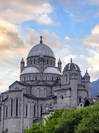 Low angle view of historical building against sky