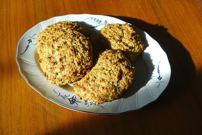 Close-up of food in plate