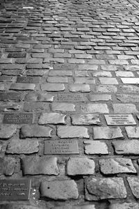 Full frame shot of brick wall