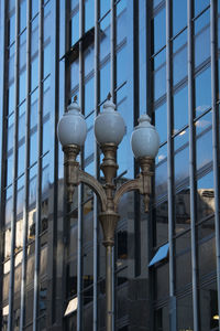 Low angle view of built structure against sky