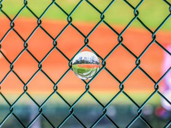 Full frame shot of chainlink fence