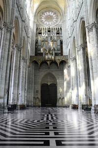 Interior of historic building