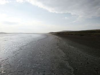 Scenic view of road against sky