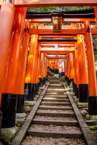 Corridor of temple