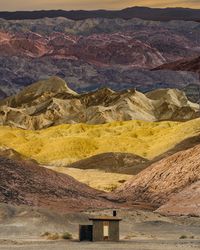 Scenic view of desert