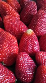 Full frame shot of strawberries