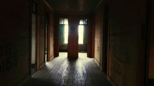 Corridor of building