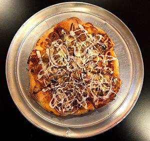 Directly above shot of food in bowl