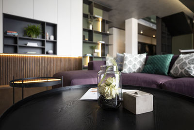 Table and chairs at home