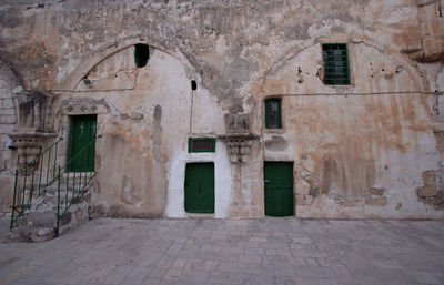 Ethiopian monastery, church of the holy sepulchre, jerusalem, israel