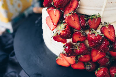 Close-up of strawberry