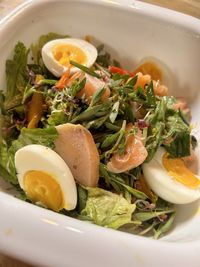 Close-up of food in bowl