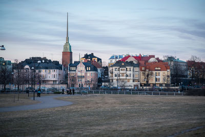 Buildings in city