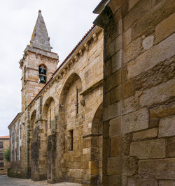 Low angle view of historical building against sky