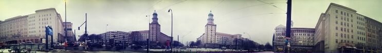 Buildings in city