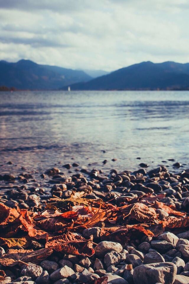 nature, tranquility, water, no people, day, beauty in nature, scenics, outdoors, lake, tranquil scene, sky, pebble, mountain, pebble beach, beach