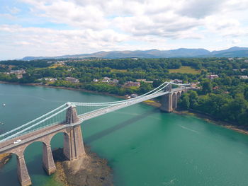 Ladies bridge menai strait anglesey north wales