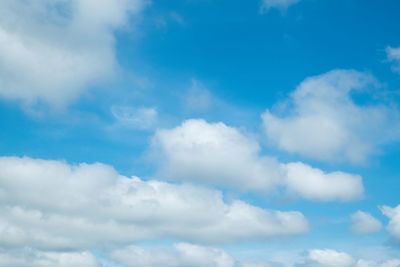 Low angle view of clouds in sky