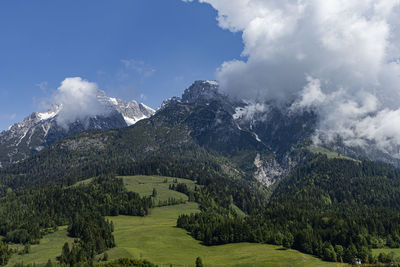 The mountains of salzburg