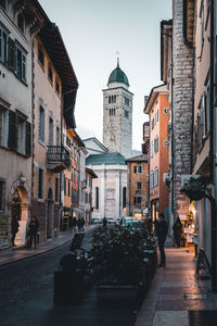 View of buildings in city