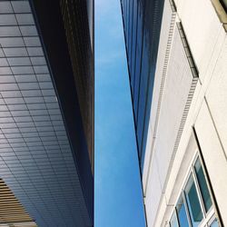 Low angle view of modern building