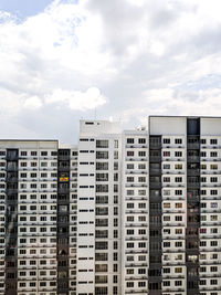 Buildings against sky in city