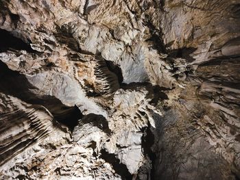 Full frame shot of rock formation