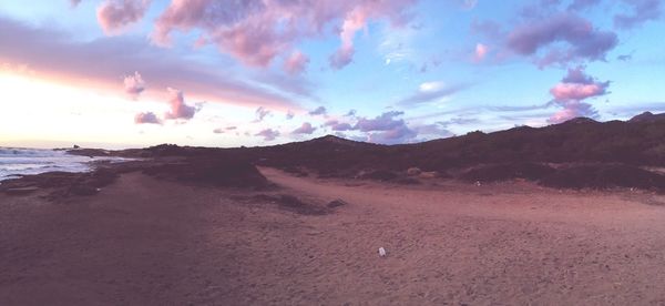 Panoramic view of landscape against sky