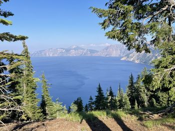 Summer trip in crater lake oregon 